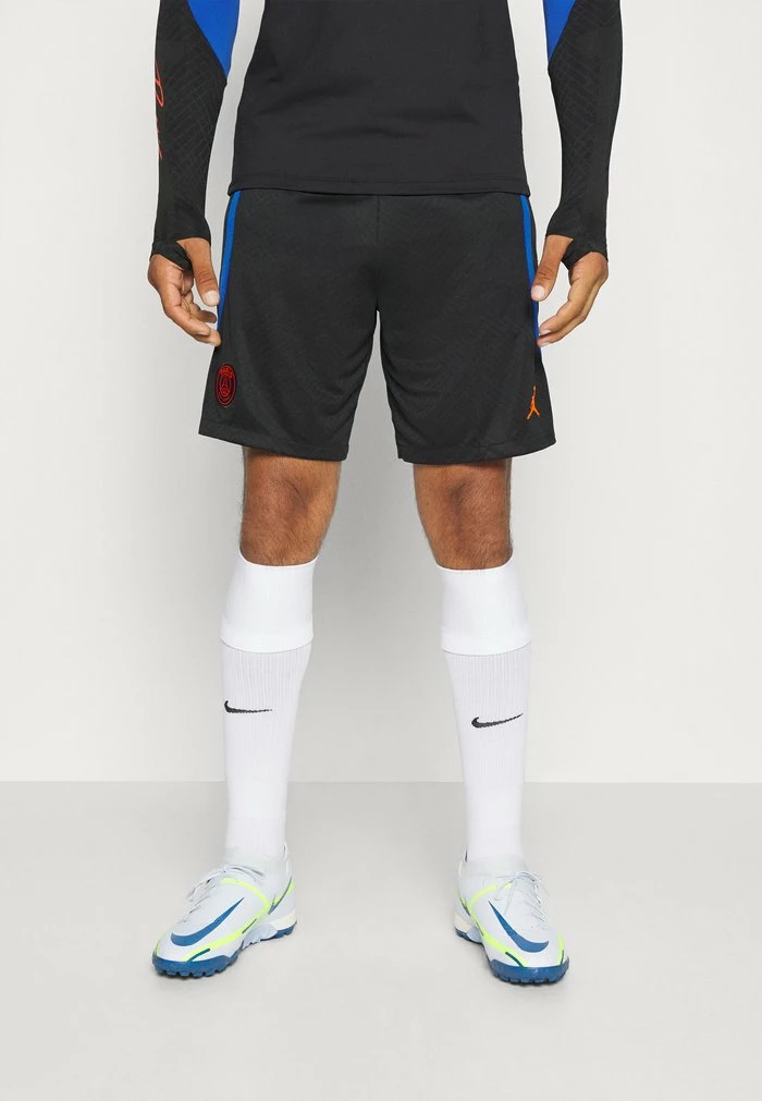 Nike Performance PARIS ST GERMAIN STRIKESHORT AWAY - Sports Shorts - Black/game Royal/bright Crimson 1 Nike Performance PARIS ST GERMAIN STRIKESHORT AWAY - Sports Shorts - Black/game Royal/bright Crimson