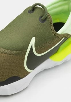 Nike Performance REACT FLOW GS UNISEX - Neutral Running Shoes - Rough Green/pilgrim/volt/barely Volt -Nike Performance store 0097ad12b81d4ab6999a89b8421000ea