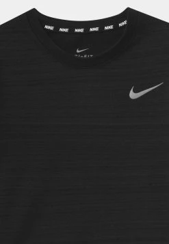 Nike Performance B NK DF SS MILER TOP UNISEX - Sports T-shirt - Black -Nike Performance store 010c8e7b38ba48028d9626ad71685de5