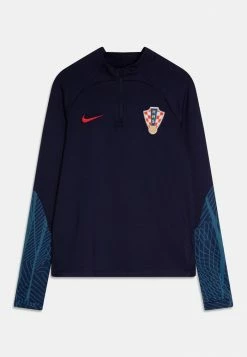 Nike Performance CROATIA Y STRIKE DRILL TOP UNISEX - National Team Wear - Blackened Blue/university Red