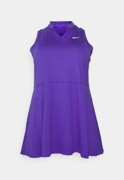 Nike Performance VICTORY DRESS PLUS - Sports Dress - Dark Iris/white