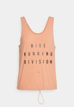 Nike Performance RUN TANK - Top - Light Madder Root/black -Nike Performance store 018e5e8651524b1eb908d274730ed936