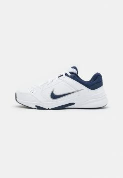 Nike Performance DEFYALLDAY UNISEX - Training Shoe - White/midnight Navy/metallic Silver