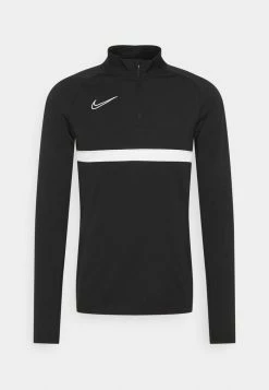 Nike Performance ACADEMY DRILL - Fleece Jumper - Black/white -Nike Performance store 02c3fe061a9a4f91891a9f832e04faaa