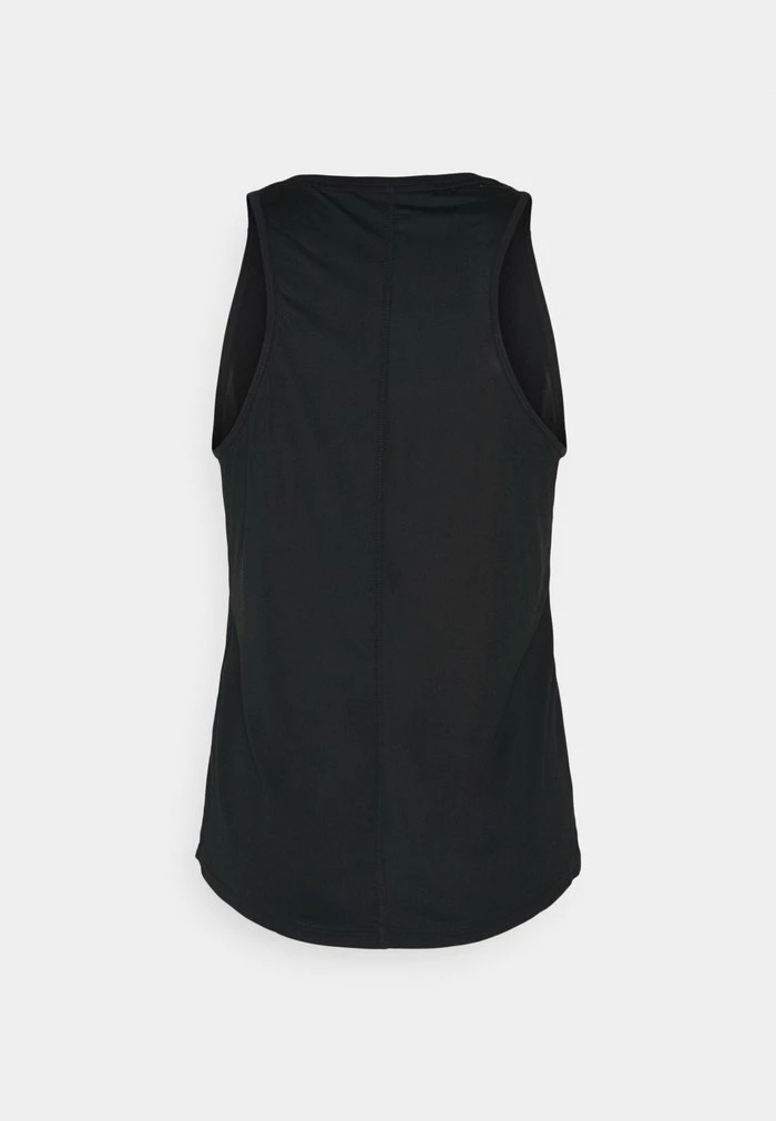 Nike Performance W NK ONE DF STD TANK - Top - Black/white 2 Nike Performance W NK ONE DF STD TANK - Top - Black/white - Image 2
