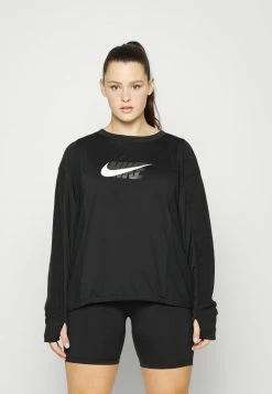 Nike Performance MIDLAYER - Sweatshirt - Black/smoke Grey/sail