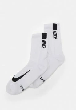 Nike Performance 2 PACK UNISEX - Sports Socks - White/black