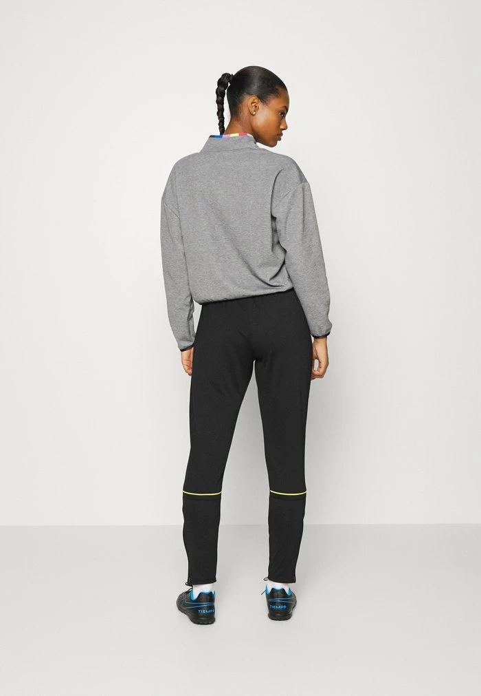 Nike Performance ACADEMY - Tracksuit Bottoms - Black/laser Orange 3 Nike Performance ACADEMY - Tracksuit Bottoms - Black/laser Orange - Image 3
