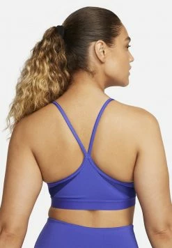 Nike Performance INDY V NECK BRA - Light Support Sports Bra - Lapis/deep Royal Blue/lapis/(white) -Nike Performance store 0376f7884ece4068887ddc6a40b72e0c