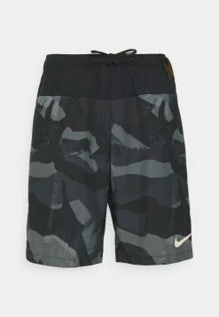 Nike Performance CAMO - Sports Shorts - Black/coconut Milk -Nike Performance store 039e546f92eb4b3181f2883f98ba6e06