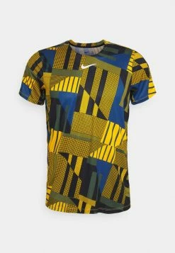 Nike Performance ADVANTAGE - Sports T-shirt - Yellow Ochre/white -Nike Performance store 03a96b33af124e8a91907f58e08b0254