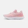 Nike Performance REACT INFINITY RUN 3 - Neutral Running Shoes - Pink Glaze/white/pink Foam/photon Dust/black