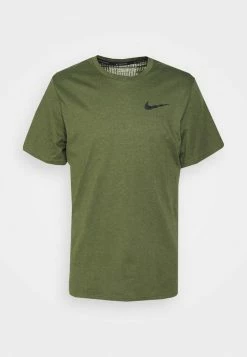 Nike Performance BURNOUT - Sports T-shirt - Rough Green/(black) -Nike Performance store 0409d93024174c9580b759ea99430484