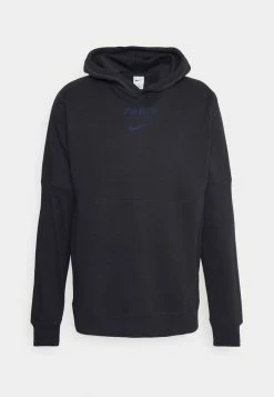 Nike Performance PARIS ST GERMAIN TRAVEL HOODIE - Hoodie - Black/midnight Navy -Nike Performance store 04487281177d45ae9332622f9fc102f7
