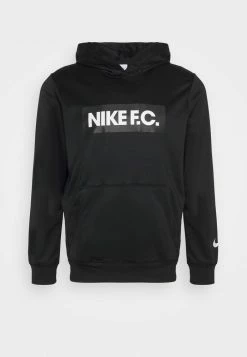 Nike Performance FC LIBERO HOODIE - Hoodie - Black/white