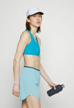 Nike Performance TEMPO LUXE - Sports Shorts - Worn Blue/ash Green/silver -Nike Performance store 04f6812e589645e4be509d8d40ce777c