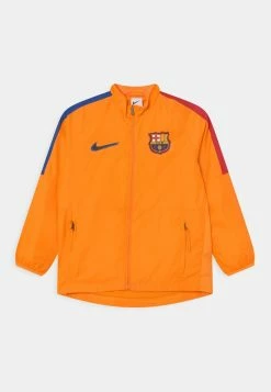 Nike Performance FC BARCELONA UNISEX - Club Wear - Vivid Orange/university Red/black