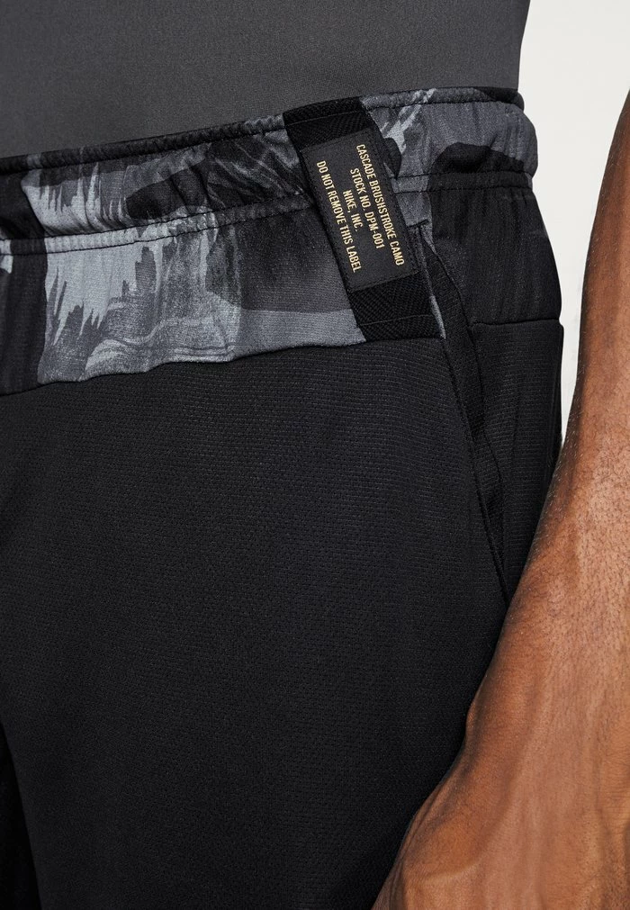 Nike Performance KNIT SHORT - Shorts - Black/black/(coconut Milk) 5 Nike Performance KNIT SHORT - Shorts - Black/black/(coconut Milk) - Image 5