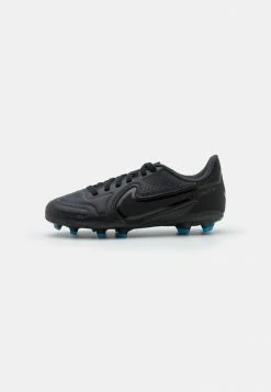 Nike Performance JR TIEMPO LEGEND 9 CLUB FG/MG UNISEX - Moulded Stud Football Boots - Black/summit White/light Photo Blue
