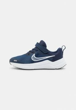 Nike Performance DOWNSHIFTER 12 NN PSV UNISEX - Neutral Running Shoes - Midnight Navy/game Royal/white