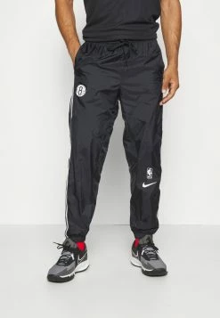 Nike Performance NBA BROOKLYN NETS TRACKSUIT PANT - Club Wear - Black/white