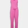 Nike Performance JUMPSUIT TIE - Tracksuit - Cosmic Fuchsia/iron Grey