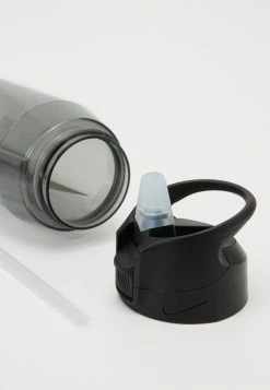 Nike Performance HYPERCHARGE STRAW BOTTLE - Drink Bottle - Anthracite/white -Nike Performance store 07a8a89029c7412cbb8382bd1777b7e7