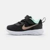 Nike Performance REVOLUTION 6 NN TDV UNISEX - Neutral Running Shoes - Black/metallic Red Bronze/mint Foam/canyon Purple