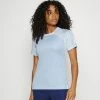 Nike Performance STRIKE - Sports T-shirt - Light Marine/football Grey/white