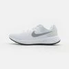 Nike Performance REVOLUTION 6 NN - Neutral Running Shoes - White/wolf Grey/pure Platinum/black