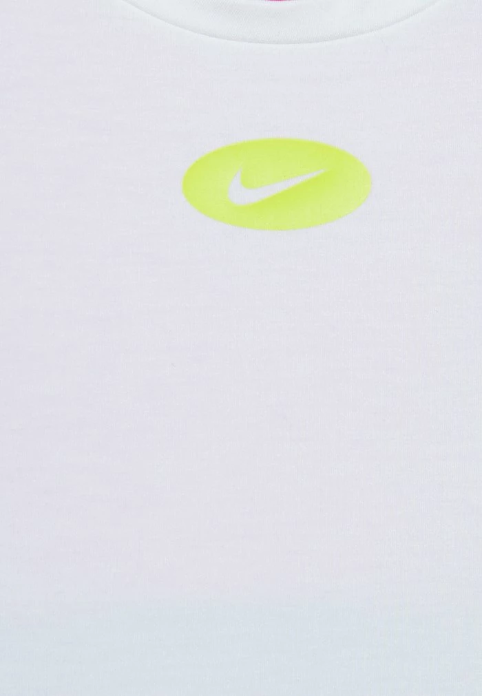 Nike Performance ONE LUXE TANK - Top - White/sanddrift/atomic Green 6 Nike Performance ONE LUXE TANK - Top - White/sanddrift/atomic Green - Image 6
