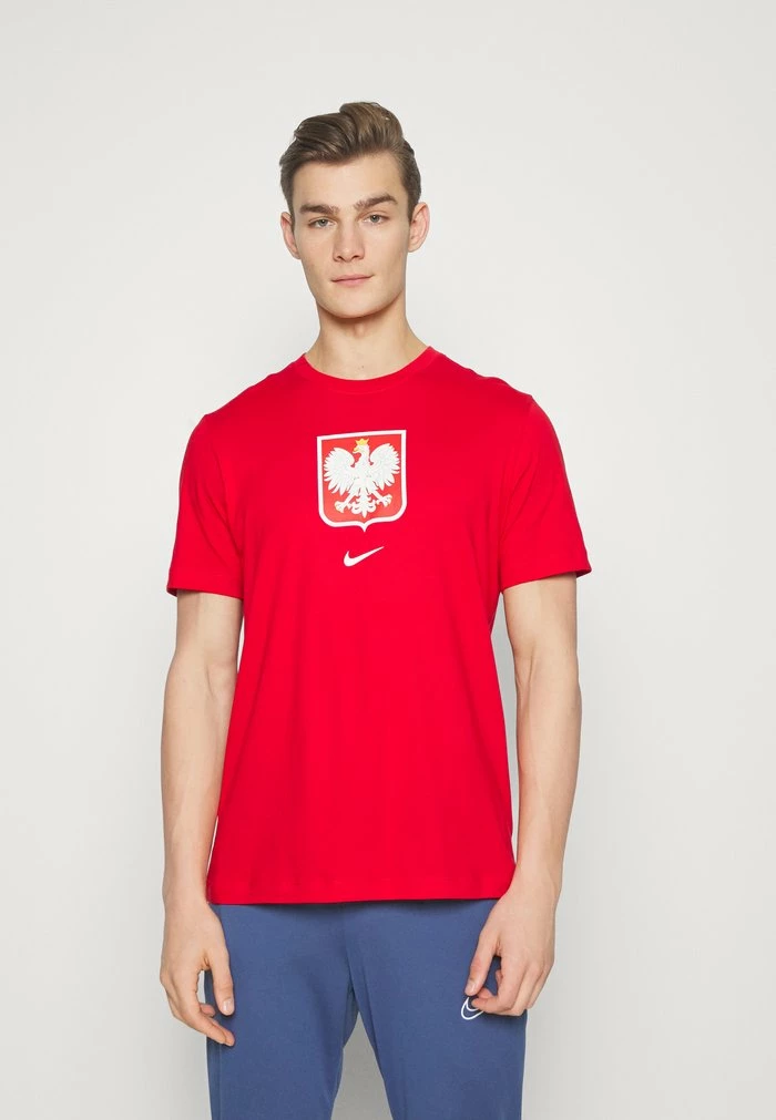 Nike Performance POLSKA CREST TEE - National Team Wear - Sport Red 1 Nike Performance POLSKA CREST TEE - National Team Wear - Sport Red