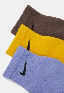 Alternative view of Nike Performance EVERYDAY PLUS CUSH ANKLE 3 PACK UNISEX - Sports Socks - Light Thistle/yellow Ochre/ironstone