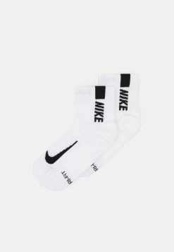 Nike Performance ANKLE 2 PACK UNISEX - Sports Socks - White/black