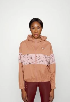 Nike Performance ICON CLASH - Running Jacket - Mineral Clay/rose Whisper