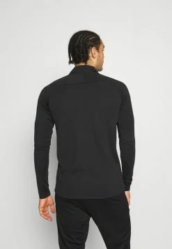 Nike Performance ACADEMY DRILL - Fleece Jumper - Black/white -Nike Performance store 09be2ac53481477fbc696eb43d8b83ea