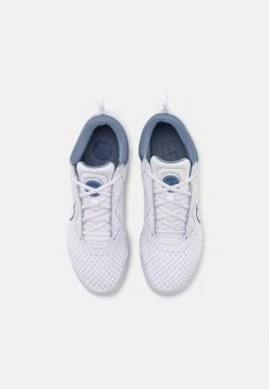 Nike Performance COURT ZOOM PRO - Multicourt Tennis Shoes - White/mystic Navy/ashen Slate/grey Fog/volt -Nike Performance store 09e031fcef3b42838feedcc1da0e5110