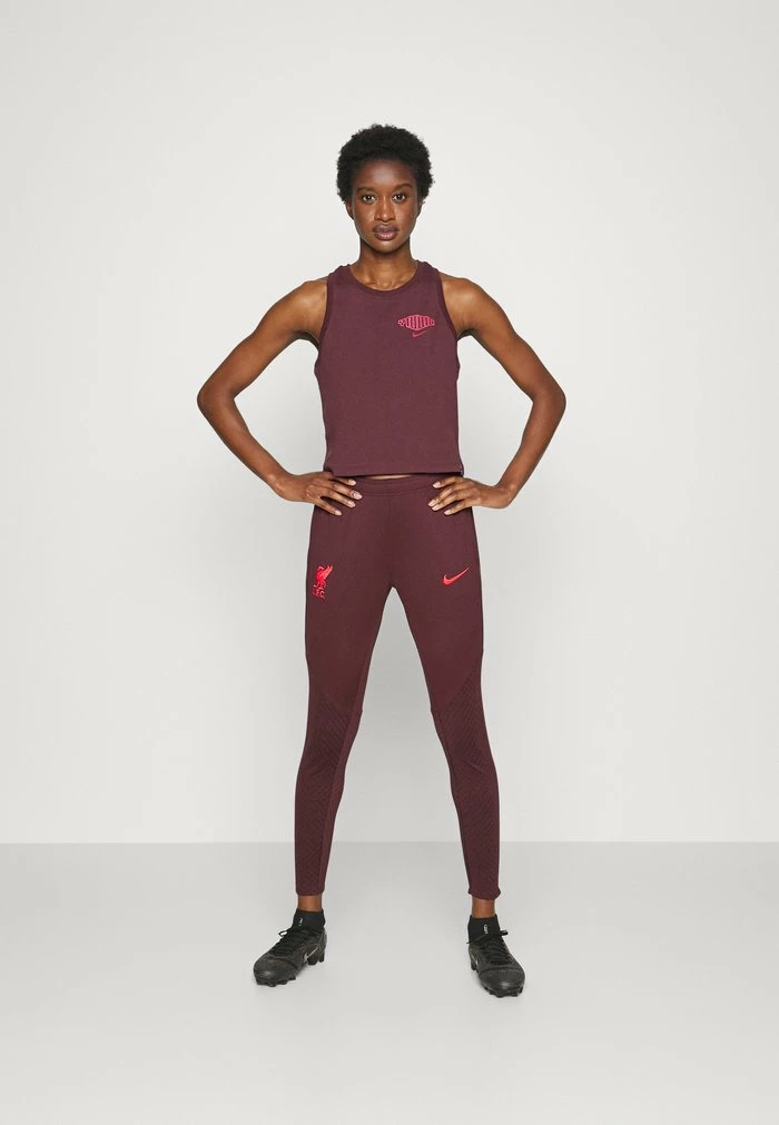 Nike Performance LIVERPOOL FC STRIKE PANT - Club Wear - Burgundy Crush/siren Red 4 Nike Performance LIVERPOOL FC STRIKE PANT - Club Wear - Burgundy Crush/siren Red - Image 4
