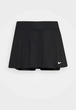 Nike Performance COURT VICTORY SKIRT FLOUNCY PLUS - Sports Skirt - Black/white -Nike Performance store 0a4e64def1f84789b56a183822821e81