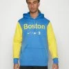 Nike Performance MLB BOSTON RED SOX CITY CONNECT THERMA HOODIE - Hoodie - Pacific Blue/midwest Gold