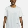 Nike Performance TRAIL RISE 365 - Sports T-shirt - Football Grey Ironstone