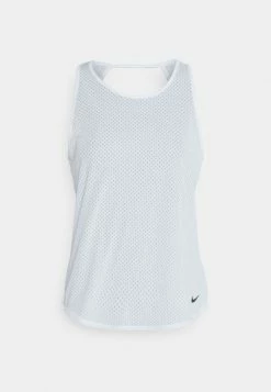 Nike Performance ONE BREATHE TANK - Top - White/black -Nike Performance store 0ac53bd85caa406f8cc7805ee78976db