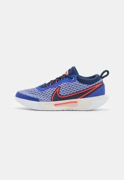 Nike Performance COURT ZOOM PRO - Multicourt Tennis Shoes - Lapis/bright Crimson/midnight Navy