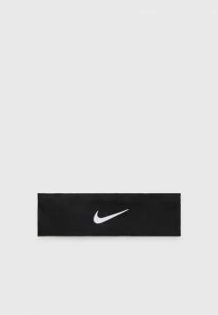 Nike Performance FURY HEADBAND HEATHERED - Sweatband - Black/white