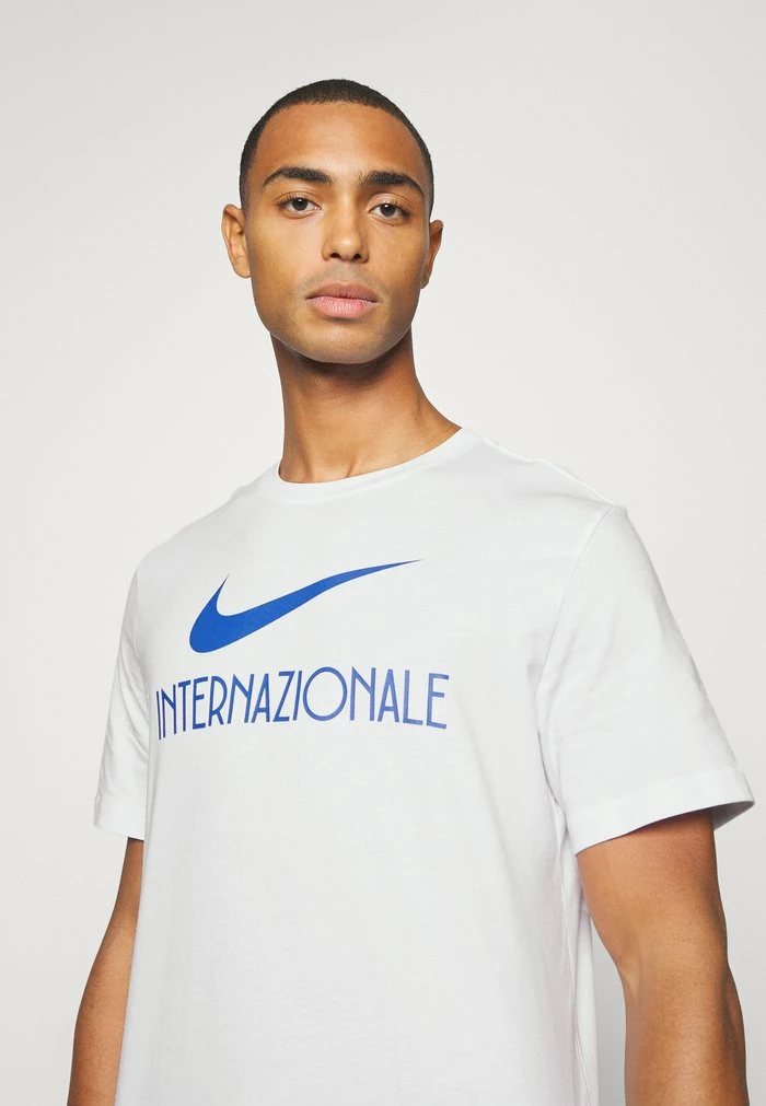 Nike Performance INTER MAILAND TEE - Club Wear - White 4 Nike Performance INTER MAILAND TEE - Club Wear - White - Image 4