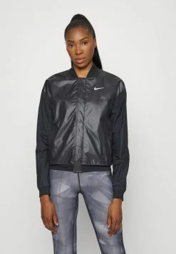 Nike Performance SWSH RUN - Running Jacket - Black/white
