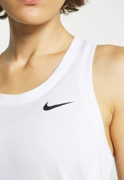 Nike Performance RACEBACK TANK - Sports T-shirt - White/black -Nike Performance store 0b0df4aa8a1f4700873f89ab161bafb8