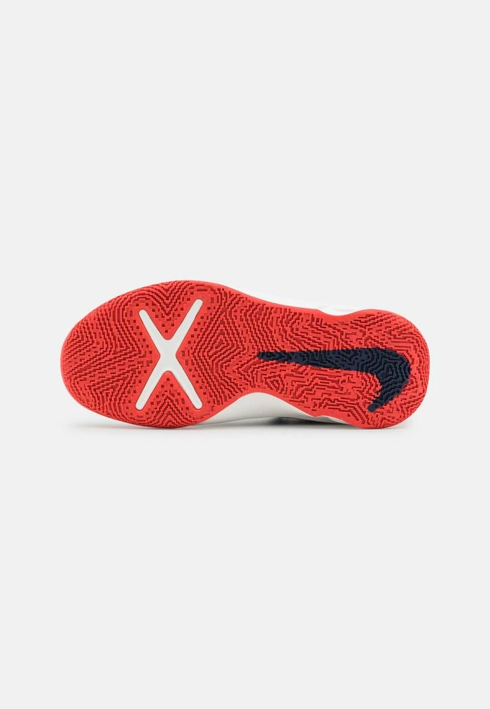 Nike Performance TEAM HUSTLE 10 UNISEX - Basketball Shoes - Summit White/midnight Navy/game Royal 5 Nike Performance TEAM HUSTLE 10 UNISEX - Basketball Shoes - Summit White/midnight Navy/game Royal - Image 5
