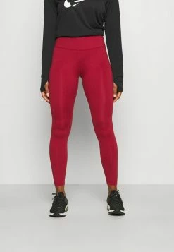 Nike Performance ONE - Leggings - Pomegranate/black
