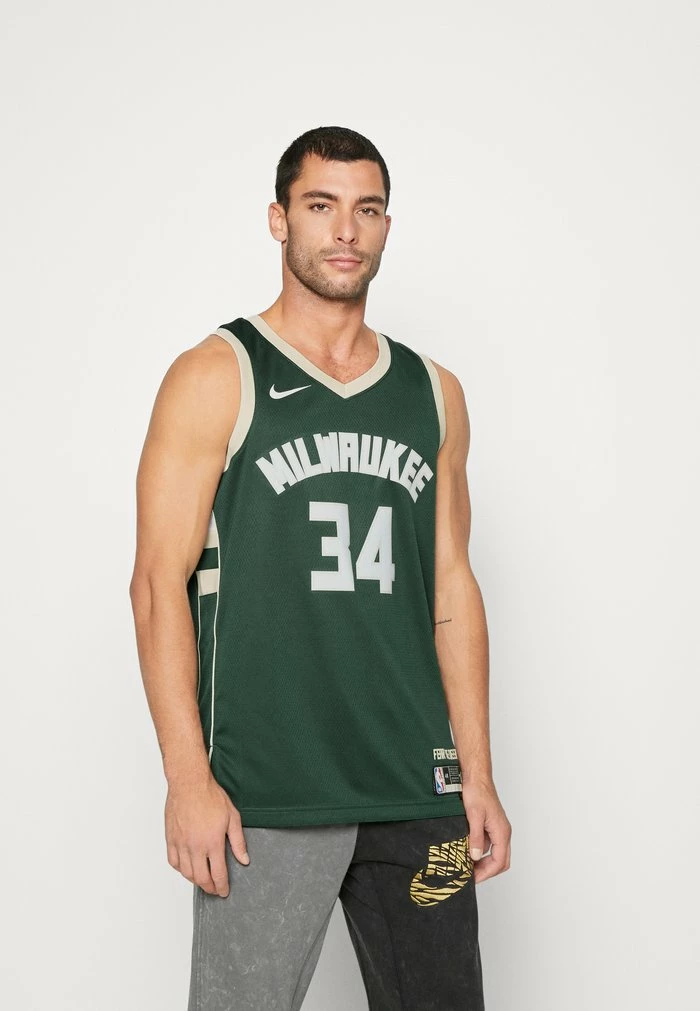Nike Performance NBA GIANNIS ANTETOKOUNMPO MILWAUKEE BUCKS SWINGMAN ICON - NBA Jersey - Fir 1 Nike Performance NBA GIANNIS ANTETOKOUNMPO MILWAUKEE BUCKS SWINGMAN ICON - NBA Jersey - Fir